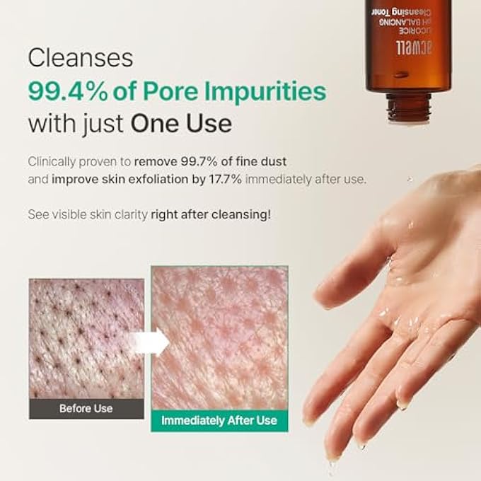 ACWELL [] 5.5 LICORICE PH BALANCING CLEANSING TONER 5.1 OZ. MAKE-UP REMOVER - Image 3